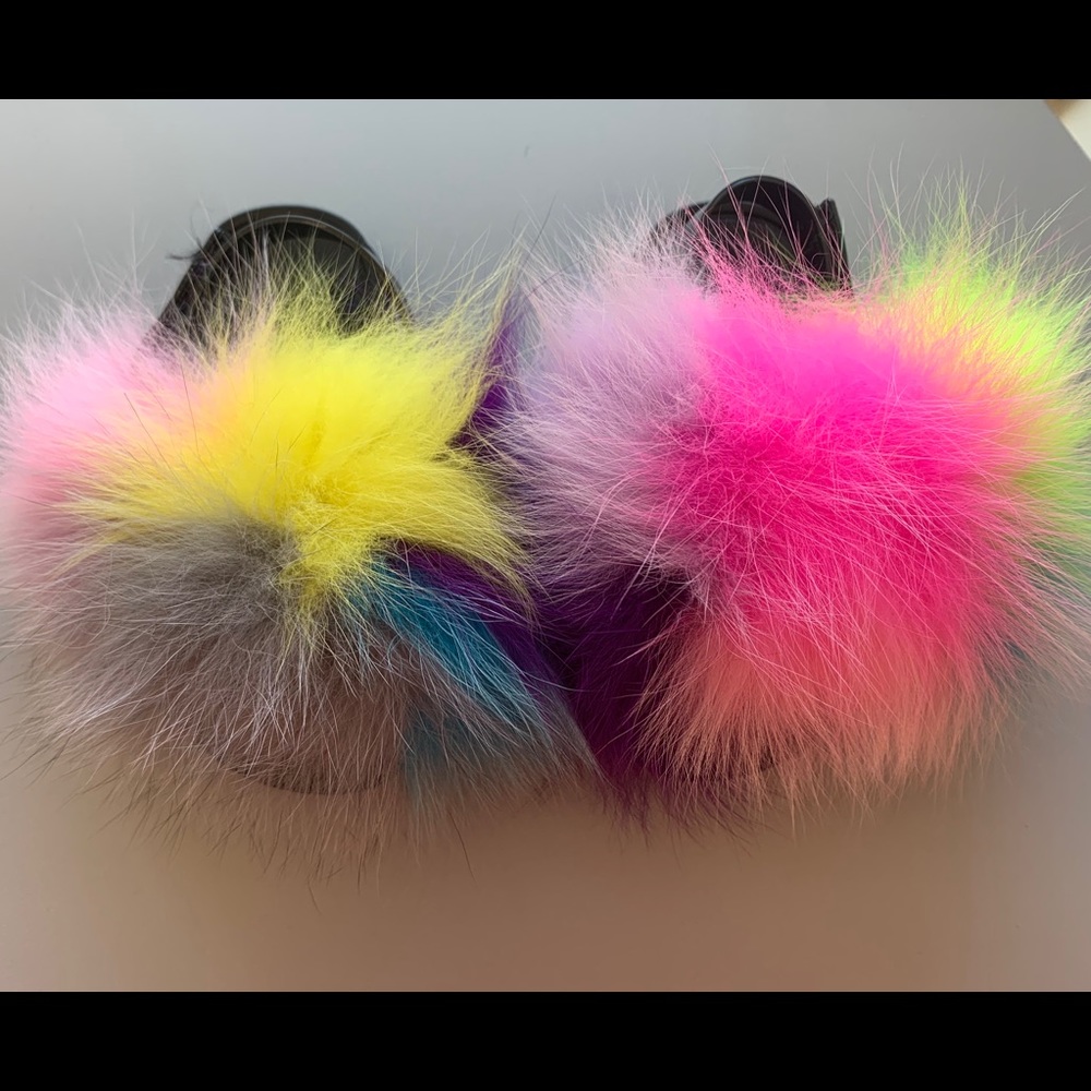 Kids fur slides